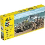 Maquette - heller - 1 / 72 starter kit omaha beach (6 / 23) - v�hicules - mixte