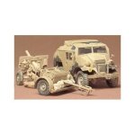 Maquette � peindre - tamiya - british 35 pounder gun et quad tractor - �chelle 1 / 35 - plastique - mixte ...