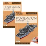 2 maquettes porte - avion � construire soi - m�me 63 x 18 x 16 cm