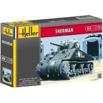 Maquette - sherman - heller - 79892 - maquette � assembler dun char - 1 / 72�me - 90 pi�ces