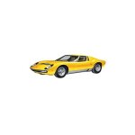Maquette voiture : lamborghini miura 1:24