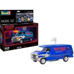 Maquette de voiture - revell - model set - stranger things - gmc� wsqk squawk van - avec colle peintures ...