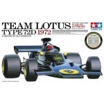 Tamiya - maquette voiture team lotus type 72d 1972 tamiya 12046 1:12 - ref : 13976