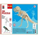 Marabu - puzzle en bois 3d t - rex dinosaure - moins de 100 pièces - enfant - 10 ans - animaux Marabu - puzzle en bois 3d t - rex dinosaure - moins de 100 pièces - enfant - 10 ans - animaux