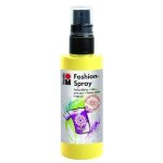Marabu fashion - spray bombe de peinture textile citron 100 ml