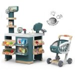 Marchande supermarket smoby - ds 3 ans - coin lgumes / fruits - mini rayons - pese