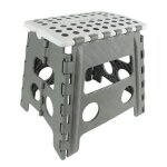 Marche pied tabouret pliable avec poigne patins et surface antidrapants ? lger robuste jusqu? 150 ...