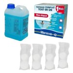 Mareva - traitement complet mareva rev - aqua 1 mois - piscine 60 - 90 m3 (revaqua) - lot de 4
