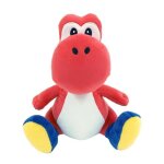 Super mario - yoshi rouge - peluche 20cm - nintendo