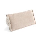 Marisol - lot de deux coussins de dossier - velours textur - beige