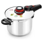 Marmite express - monix - m790001 - 4 l - acier inoxydable - compatible induction