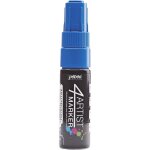 Marqueur - ind�l�bile - permanent - bleu fonc� - pointe biseaut�e - 8mm - p�b�o