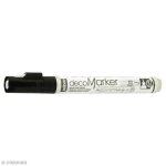 Marqueurs peinture acrylique - pbo - acrylic marker - pointe extra fine 07 mm - indlbile - opaque ...