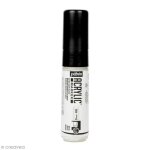 Marqueur peinture acrylique - pebeo - acrylic marker - pointe �paisse 5 / 15 mm - couleur blanc