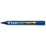Marqueur permanent - pilot - sca 400 - pointe biseaut�e large - couleur bleu - ind�l�bile