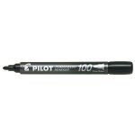 Marqueur - pilot - 100 - pointe conique fine - noir - ind�l�bile