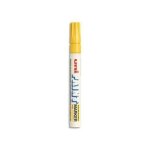 Marqueur permanent - uniball - paint px - 20 - pointe 22 - 28 mm - jaune - ind�l�bile