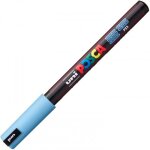 Marqueur posca pc - 1mr bleu glacier pointe extra - fine calibre