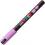 Marqueur posca pc - 1mr lavande pointe extra - fine - marque posca - multi - supports - indlbile
