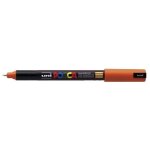 Marqueur posca pointe calibre orange fonc - peinture opaque et couvrante