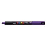 Marqueur posca pointe calibre violet - opaque - largeur de trait 07 mm