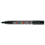 Marqueur pte conique fine posca pc3m 09 - 13mm noir Marqueur pte conique fine posca pc3m 09 - 13mm noir