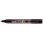 Marqueur pte conique moyenne posca pc5m 18 - 25mm noir Marqueur pte conique moyenne posca pc5m 18 - 25mm noir