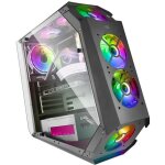 Mars gaming mc51 noir - boîtier de jeu pc atx - double verre trempé - 5 ventilateurs rgb 12cm Mars gaming mc51 noir - boîtier de jeu pc atx - double verre trempé - 5 ventilateurs rgb 12cm