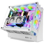 Bo�tier pc gaming - mars gaming - mcb blanc - atx xl - structure modulaire - custom premium edition