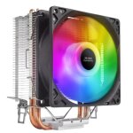 Dissipateur cpu argb - mars gaming - mcpuargb - tdp 130w - 2 heatpipes hct - radiateur haute densit�
