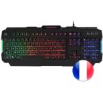 Clavier - mars gaming - mrk0 - antighosting - rgb rainbow - filaire fran�ais