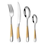 Ensemble de couverts - marsee - 24 pices - acier inoxydable 18 / 10 - finition miroir - pour 6 personnes ...