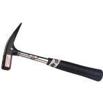 Marteau de couvreur picard 0062010 avec porte clous aimant� et surface de frappe bossel�e - noir