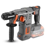 Marteau perforateur sans fil - fuxtec fx - e1rh20 - 20v sds + burineur - sans batterie ni chargeur