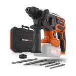 Marteau perforateur sans fil sds - plus 40v 5j brushless + 5 accessoires - dual power powdp15680