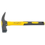 Marteau - ribitech - coffreur - 0. 700 kg - manche trimatiere - longueur 37 cm - noir
