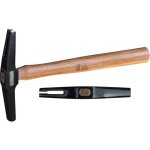 Marteau de tapissier - outifrance - standard - bois - 0. 1 kg - noir