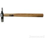 Marteau de tapissier - silverline - panne en travers - manche bois dur - 110 g