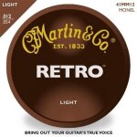 Martin retro mm12 light 12 - 54 cordes guitare folk acoustique Martin retro mm12 light 12 - 54 cordes guitare folk acoustique