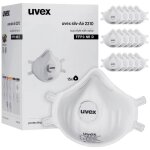 Uvex silv - air classic 2310 8762310 masque anti poussières fines avec soupape ffp3 d 15 pc(s) en 149:2001 ... Uvex silv - air classic 2310 8762310 masque anti poussières fines avec soupape ffp3 d 15 pc(s) en 149:2001 ...