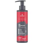 Masque de couleur semi - permanent - schwarzkopf professional - chroma id - rouge rubis - vegan - soin ...