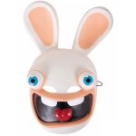 Masque lapins crtins? - ptit clown - taille adulte unique - pvc - blanc / beige