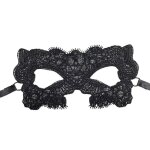 Masque loup dentelle noiremasque deguisement femme pour halloween f�te - bal@m1693