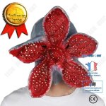 Masque piranha - tech discount - latex - rouge - halloween Masque piranha - tech discount - latex - rouge - halloween