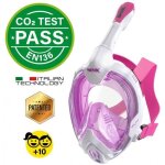 Masque de plong�e int�gral pour snorkeling - seac - magica - xs / s - enfant - mixte - bleu