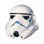Masque pvc stormtrooper 3 / 4 - star wars - rubies - blanc - mixte - adulte
