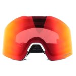 Masque de ski - oakley - fall line xm oo7103 - 14 - matte white - prizm snow torch iridium - taille m ...