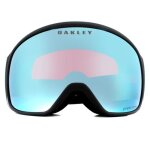 Masque de ski - oakley - flight tracker xm - prizm snow sapphire iridium - noir factory pilot - champ ...