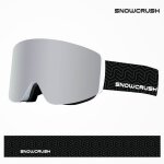 Masque de ski - zgeer - magnetique - anti - bu�e - anti - uv 400 - lentille argent�e