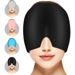 Masque de sommeil en gel rutilisable - apaise la fatigue dtend la tte - chaud et froid relaxation ...